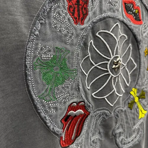 Replica Chrome Hearts T-Shirts Short Sleeved For Unisex #1439122 $60.00 USD for Wholesale