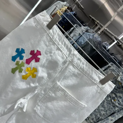 Replica Chrome Hearts Jeans For Men #1439151 $64.00 USD for Wholesale