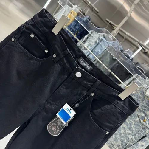Replica Chrome Hearts Jeans For Men #1439155 $64.00 USD for Wholesale