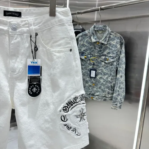 Replica Chrome Hearts Jeans For Men #1439157 $64.00 USD for Wholesale