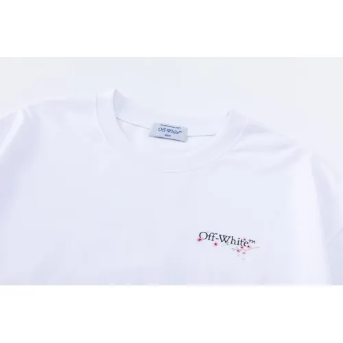 Replica Off-White T-Shirts Short Sleeved For Unisex #1439162 $32.00 USD for Wholesale