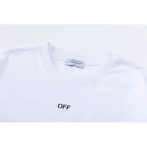 Replica Off-White T-Shirts Short Sleeved For Unisex #1439167 $32.00 USD for Wholesale