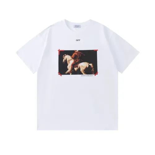 Off-White T-Shirts Short Sleeved For Unisex #1439171