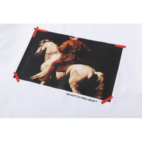 Replica Off-White T-Shirts Short Sleeved For Unisex #1439171 $32.00 USD for Wholesale