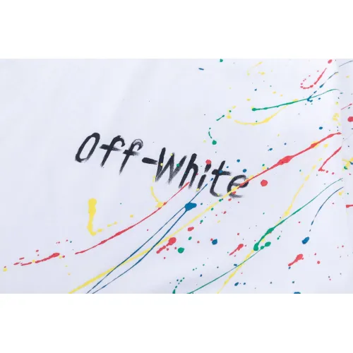 Replica Off-White T-Shirts Short Sleeved For Unisex #1439177 $36.00 USD for Wholesale