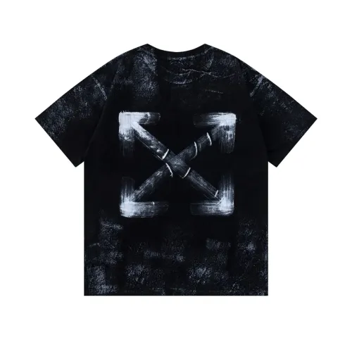 Replica Off-White T-Shirts Short Sleeved For Unisex #1439182 $36.00 USD for Wholesale