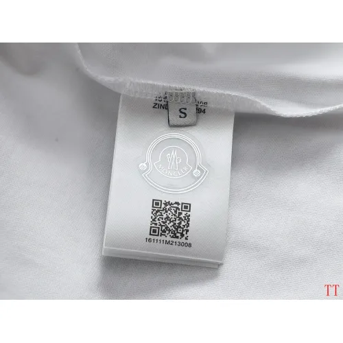 Replica Moncler T-Shirts Short Sleeved For Unisex #1439205 $40.00 USD for Wholesale