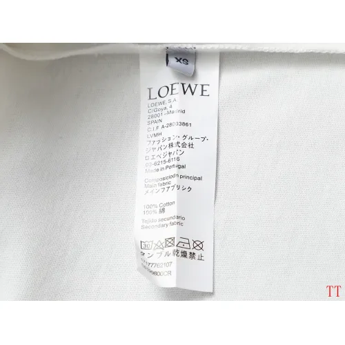 Replica LOEWE T-Shirts Short Sleeved For Unisex #1439214 $40.00 USD for Wholesale