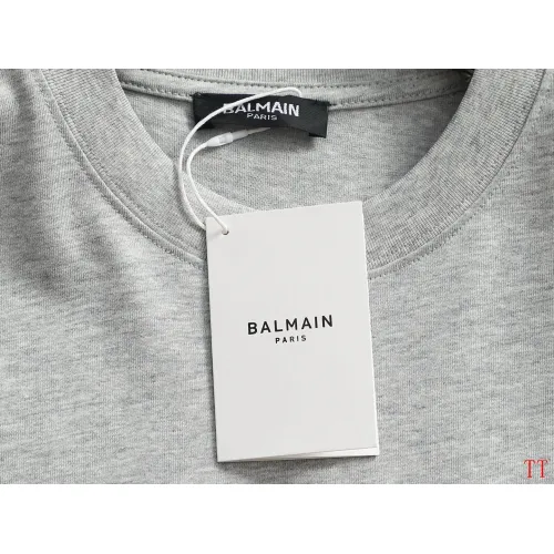 Replica Balmain T-Shirts Short Sleeved For Unisex #1439221 $40.00 USD for Wholesale