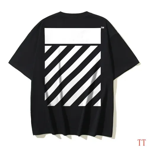 Replica Off-White T-Shirts Short Sleeved For Unisex #1439290 $32.00 USD for Wholesale