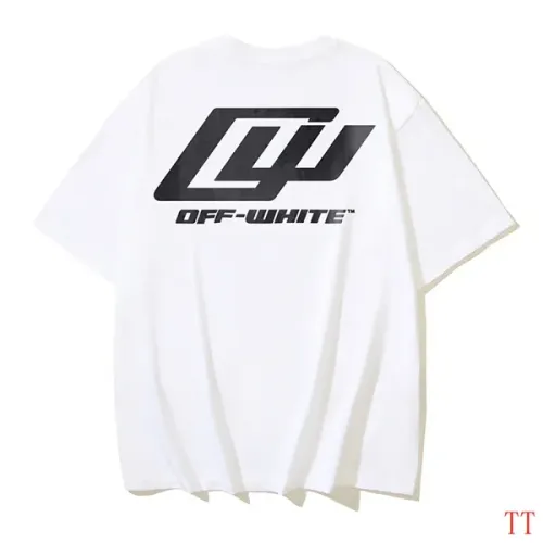 Replica Off-White T-Shirts Short Sleeved For Unisex #1439297 $32.00 USD for Wholesale