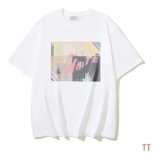 Off-White T-Shirts Short Sleeved For Unisex #1439301