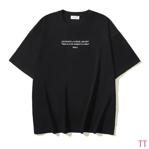 Off-White T-Shirts Short Sleeved For Unisex #1439305