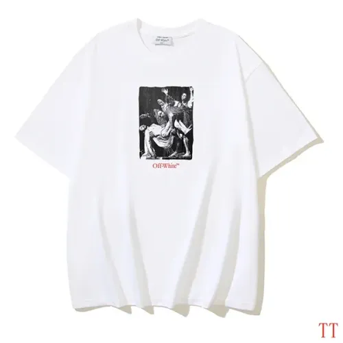 Off-White T-Shirts Short Sleeved For Unisex #1439306