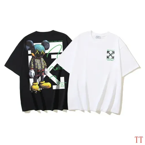 Replica Off-White T-Shirts Short Sleeved For Unisex #1439309 $29.00 USD for Wholesale