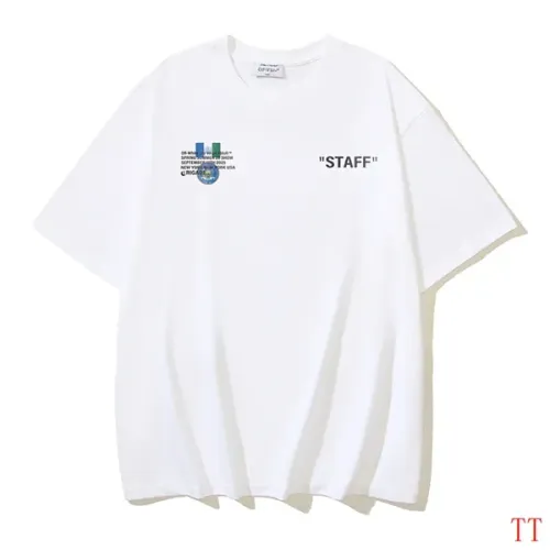 Replica Off-White T-Shirts Short Sleeved For Unisex #1439311 $29.00 USD for Wholesale