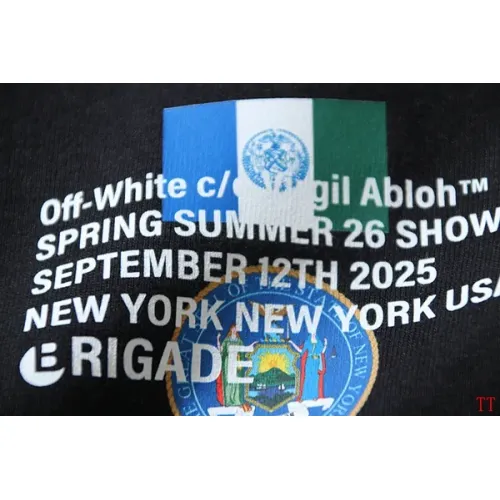 Replica Off-White T-Shirts Short Sleeved For Unisex #1439312 $29.00 USD for Wholesale