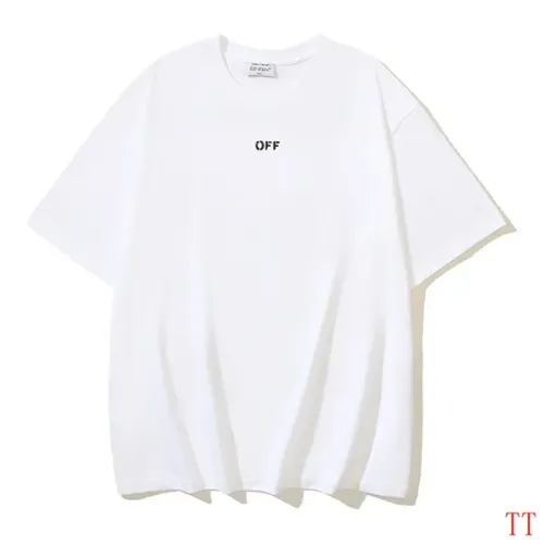 Replica Off-White T-Shirts Short Sleeved For Unisex #1439319 $29.00 USD for Wholesale