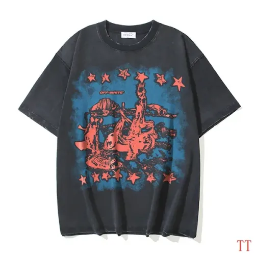 Replica Off-White T-Shirts Short Sleeved For Unisex #1439326 $38.00 USD for Wholesale