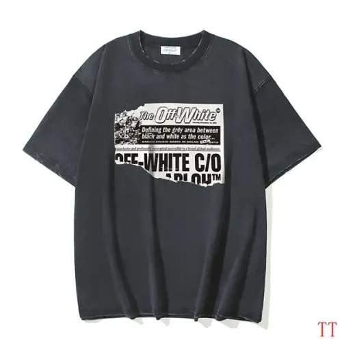 Replica Off-White T-Shirts Short Sleeved For Unisex #1439327 $38.00 USD for Wholesale