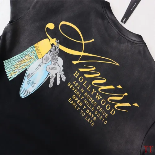 Replica Amiri T-Shirts Short Sleeved For Unisex #1439404 $32.00 USD for Wholesale