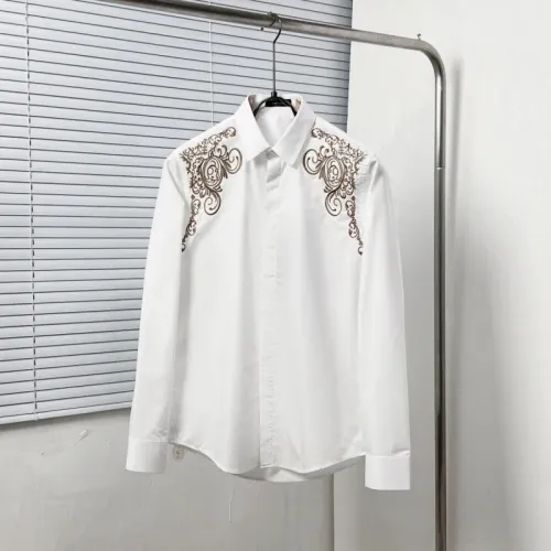 Versace Shirts Long Sleeved For Men #1439465
