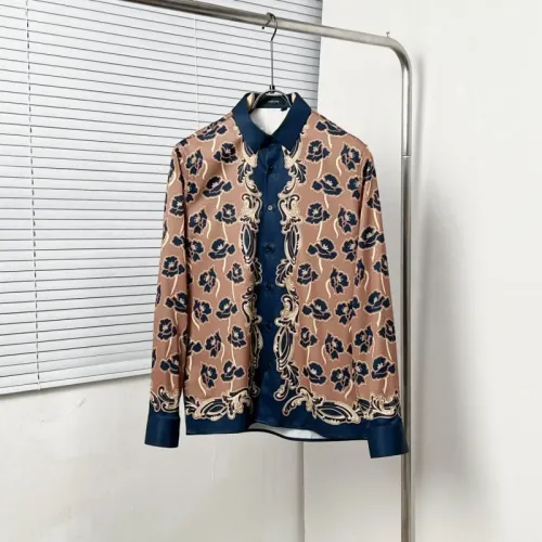 Versace Shirts Long Sleeved For Men #1439468