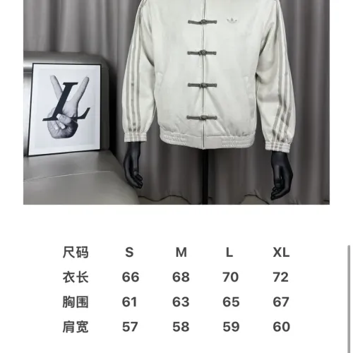 Replica Adidas Jackets Long Sleeved For Unisex #1439586 $68.00 USD for Wholesale