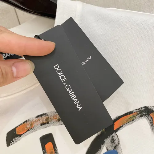 Replica Dolce & Gabbana D&G T-Shirts Short Sleeved For Unisex #1439628 $64.00 USD for Wholesale