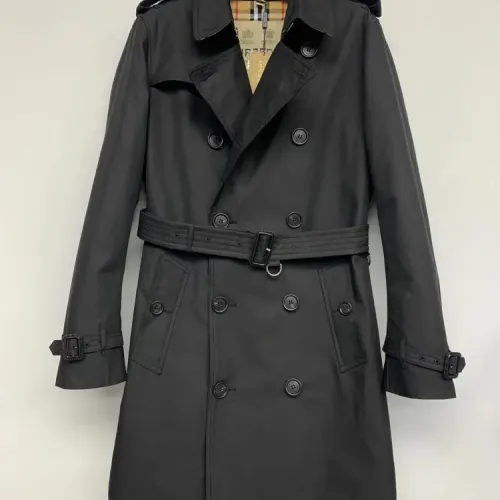 Burberry Trench Coat Long Sleeved For Men #1439760