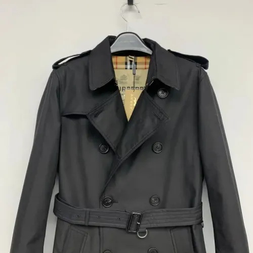 Replica Burberry Trench Coat Long Sleeved For Men #1439760 $222.00 USD for Wholesale