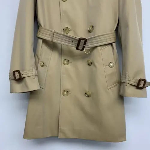 Replica Burberry Trench Coat Long Sleeved For Men #1439761 $222.00 USD for Wholesale