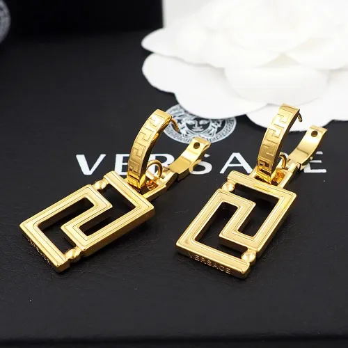 Replica Versace Earrings For Women #1439768 $25.00 USD for Wholesale