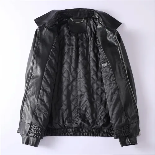 Replica Philipp Plein PP Jackets Long Sleeved For Men #1439966 $88.00 USD for Wholesale