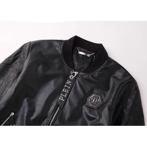 Replica Philipp Plein PP Jackets Long Sleeved For Men #1439971 $85.00 USD for Wholesale
