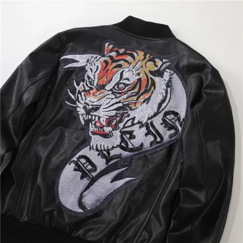 Replica Philipp Plein PP Jackets Long Sleeved For Men #1439975 $88.00 USD for Wholesale