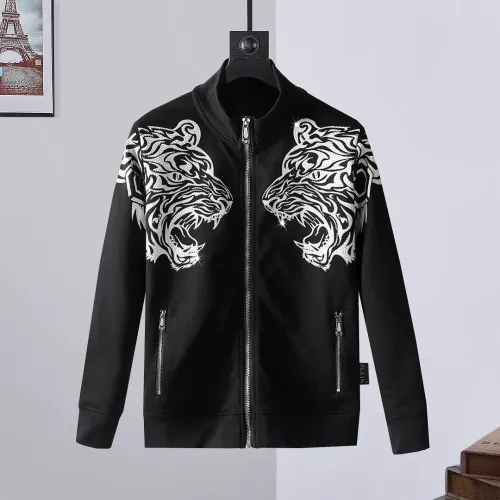 Replica Philipp Plein PP Tracksuits Long Sleeved For Men #1439995 $102.00 USD for Wholesale