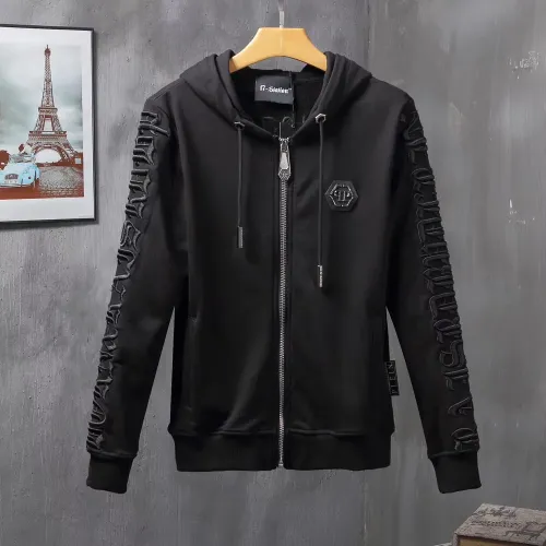 Replica Philipp Plein PP Tracksuits Long Sleeved For Men #1440009 $102.00 USD for Wholesale
