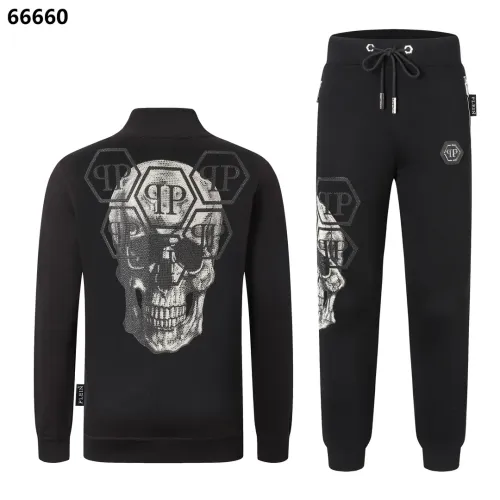 Philipp Plein PP Tracksuits Long Sleeved For Men #1440011