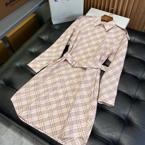 Burberry Dresses Long Sleeved For Women #1440083