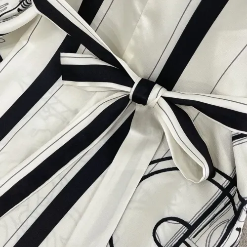 Replica Versace Dresses Short Sleeved For Women #1440084 $80.00 USD for Wholesale