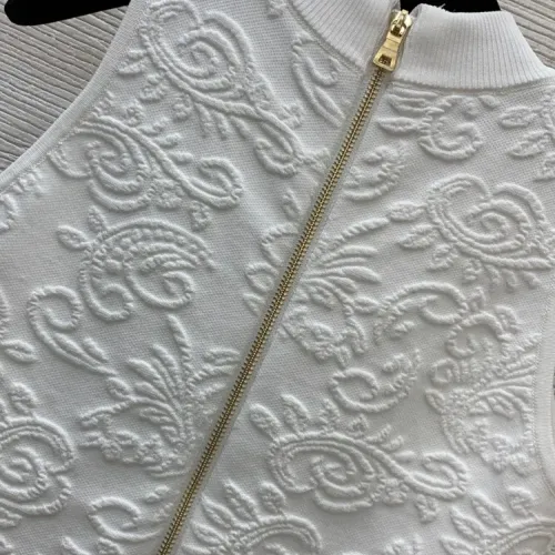 Replica Balmain Dresses Sleeveless For Women #1440087 $105.00 USD for Wholesale