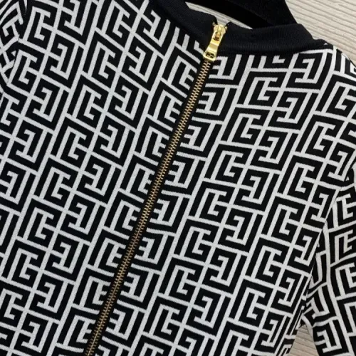 Replica Balmain Dresses Short Sleeved For Women #1440089 $105.00 USD for Wholesale