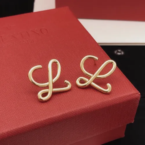 Replica LOEWE Earrings For Women #1440436 $25.00 USD for Wholesale