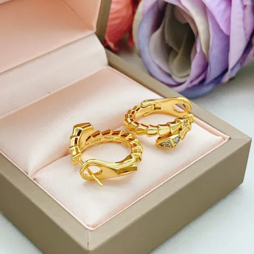 Replica Bvlgari Earrings For Women #1440501 $34.00 USD for Wholesale