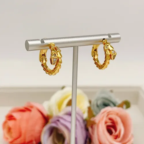 Replica Bvlgari Earrings For Women #1440501 $34.00 USD for Wholesale