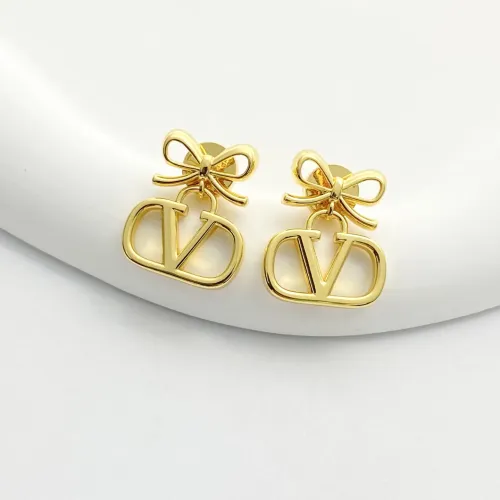 Replica Valentino Earrings For Women #1440618 $27.00 USD for Wholesale