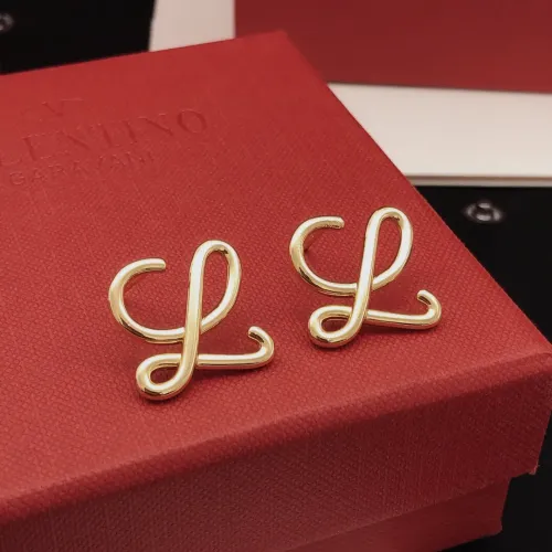 Replica LOEWE Earrings For Women #1440700 $25.00 USD for Wholesale