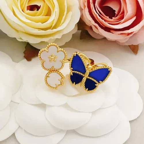 Replica Van Cleef & Arpels Rings In Gold For Women #1440735 $34.00 USD for Wholesale