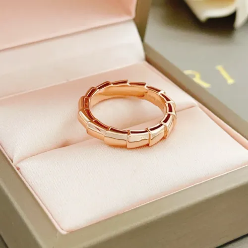 Replica Bvlgari Rings In Rose Gold #1440778 $29.00 USD for Wholesale